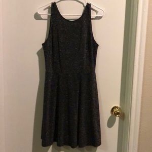 Very sparkly fit and flare dress!